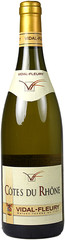 Вино Vidal-Fleury, Cotes du Rhone Blanc, 0.75 л.